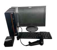 Punto de venta completo software incluido lector de codigo e impresora termica 58mm nueva en caja