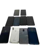 lote de 8 celulares 2 pantallas todos funcionando pantallas trizadas